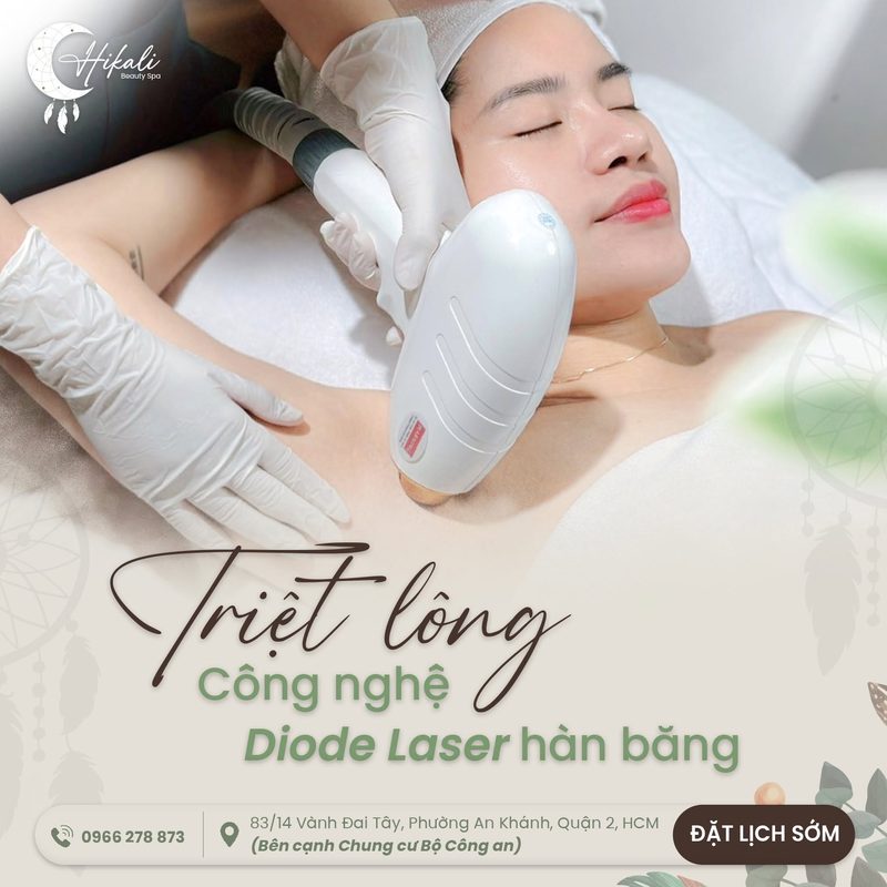 Triệt lông Diode Laser